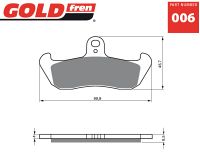 Gold-Fren Bremseklodser