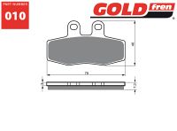 Gold-Fren Bremseklodser