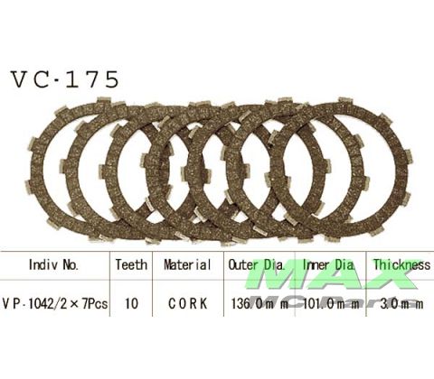 Koblingsplader (7PCS)