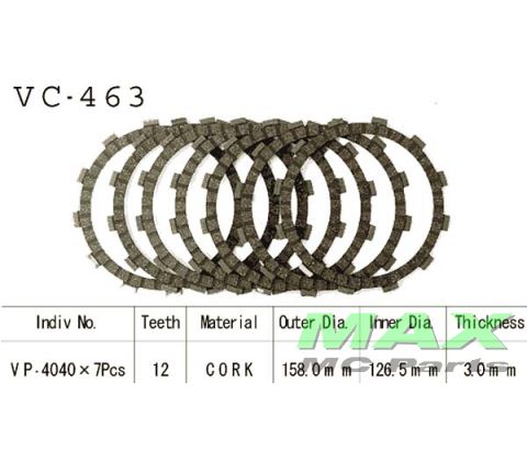 Koblingsplader ER6 GPS500 *USE:CK4424*