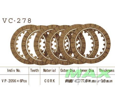 Koblingsplader YAMAHA PW80