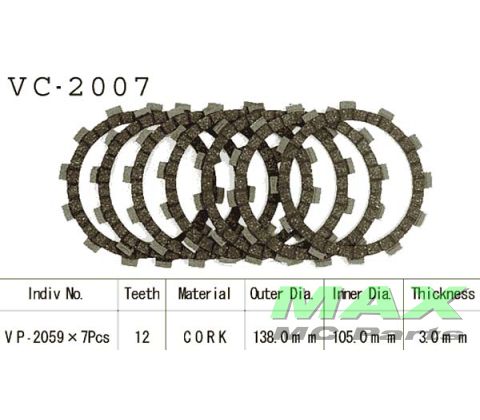 Koblingsplader YAMAHA 