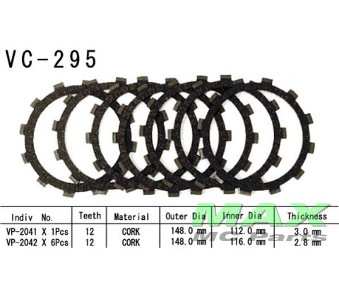 Koblingsplader(7) VESRAH YFM350 YFM400
