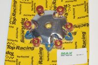 Bagplade til variator