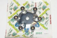 Bagplade til variator