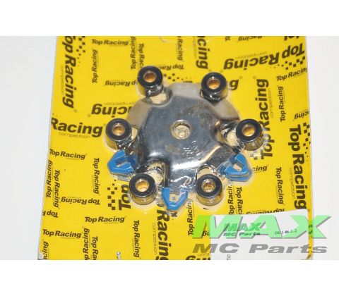 Bagplade til variator