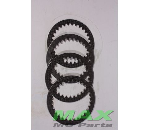 Stål-koblingsplader  4 stk