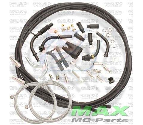 UNIVERSAL GASKABEL KIT PULL/PUSH 135CM