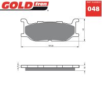 Gold-Fren Bremseklodser