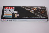 RK Kæde 525KRO-124 STD. O-RING