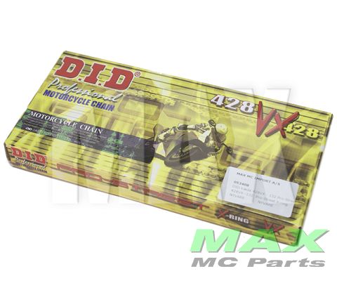 DID Kæde 428VX-132 Pro-Street X-ring