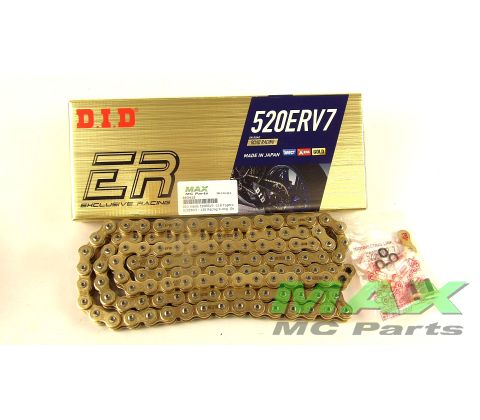 DID Kæde 520ERV7 -120 TopPro X-ring GULD