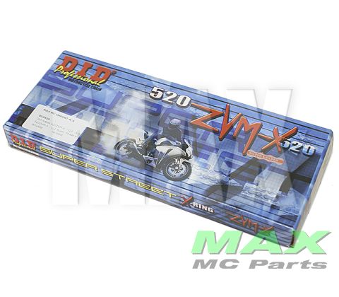 DID Kæde 520ZVMX-122 Prof X-ring GULD