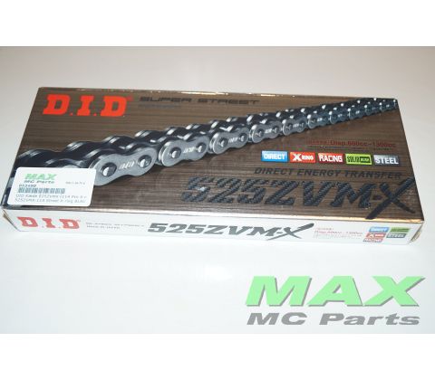 DID Kæde 525ZVMX -116 Pro X-ring BLACK