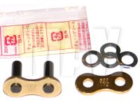 DID 520VX2 Kædeled  Nitte  Guld