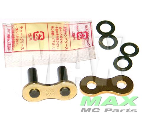 DID 520VT2 Kædeled  Nitte  Guld