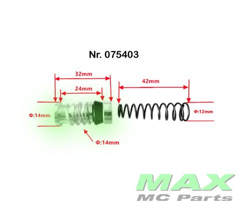 Master Rep Kit KOBL/BREMS 14,0mm