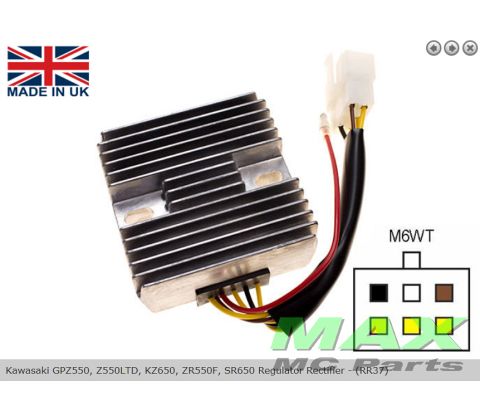 Ensretter GPZ550 Z1000D Z1R Z1000J Z650F