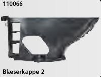 Blæsekappe  nederst