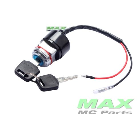 Chrom Tændingslås 2-WIRE IP 2 KEYS