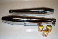 Custom potte STK RH/LH CAFE DÆMPER CROM