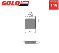 Gold-Fren Bremseklodser