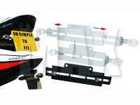 Nummerplade holder BLANK M/SKRUER