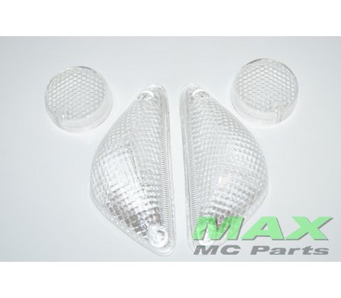 Blinkglassæt (4 stk.), klar