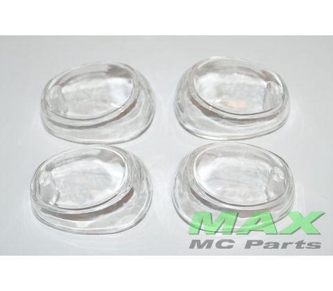 Blinkglassæt (4 stk.), klar