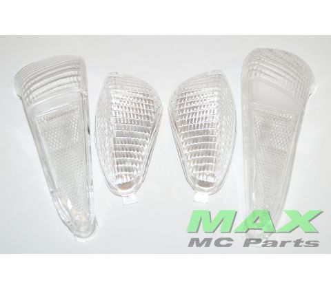 Blinkglassæt (4 stk.), klar