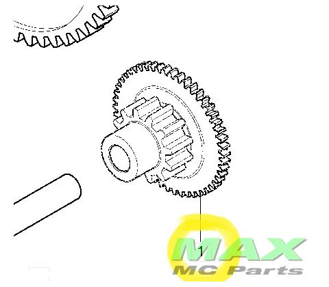 GEAR STARTER IDLE - AXEL 