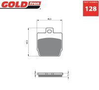 Gold-Fren Bremseklodser