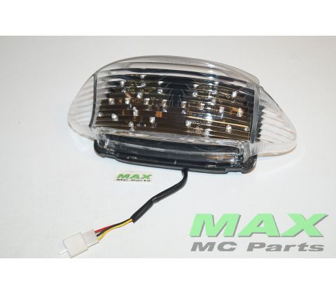 Baglygte - LED/DIODE M/KLAR GLAS