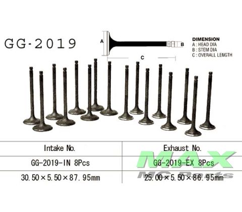Indsugningsventil YAMAHA V-MAX1200 VMX12