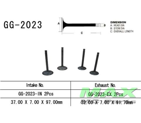 Udstødningsventil YAMAHA XT600