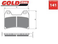 Gold-Fren Bremseklodser