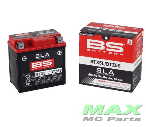 BS BATTERI *SLA* BTZ6S(V) / YTZ6S(V)