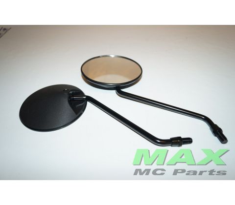 Spejle SÆT LH+RH (2Stk) BLACK/BLACK 10MM