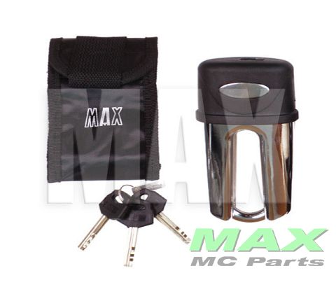 Skivebremse/kædelås Co-Mo, krom 90*10 mm