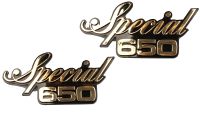 SIDE COVER EMBLEM SET XS650 SPECIAL