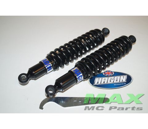 Hagon Twin Dæmper BLACK 320MM VT1100C