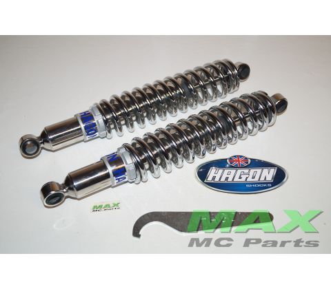 Hagon Twin Dæmper STEEL/STEEL GL1200