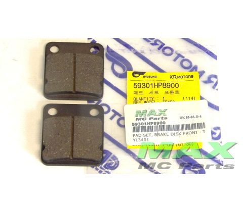 PAD SET BRAKE *FRONT/REAR* TE450