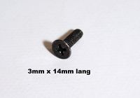 BRAKE MASTER SCREW BLACK 3x14MM