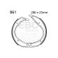 EBC brake shoe REAR 861 BMW R-MODEL