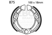 EBC brake shoe set 875