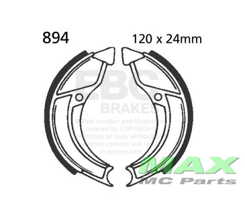 EBC brake shoe set 894 
