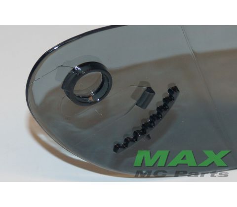 DRAKEN SMOKE VISOR- NOTE TAP POSITION