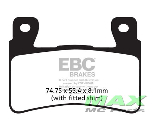 EBC EXTREME PRO DOUBLE H EPFA265HH
