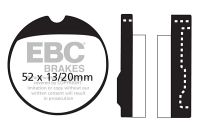 EBC Disc pad set FA013 *FRONT*